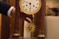 Orologio da tavolo francese in marmo / French Table Clock in Marble
